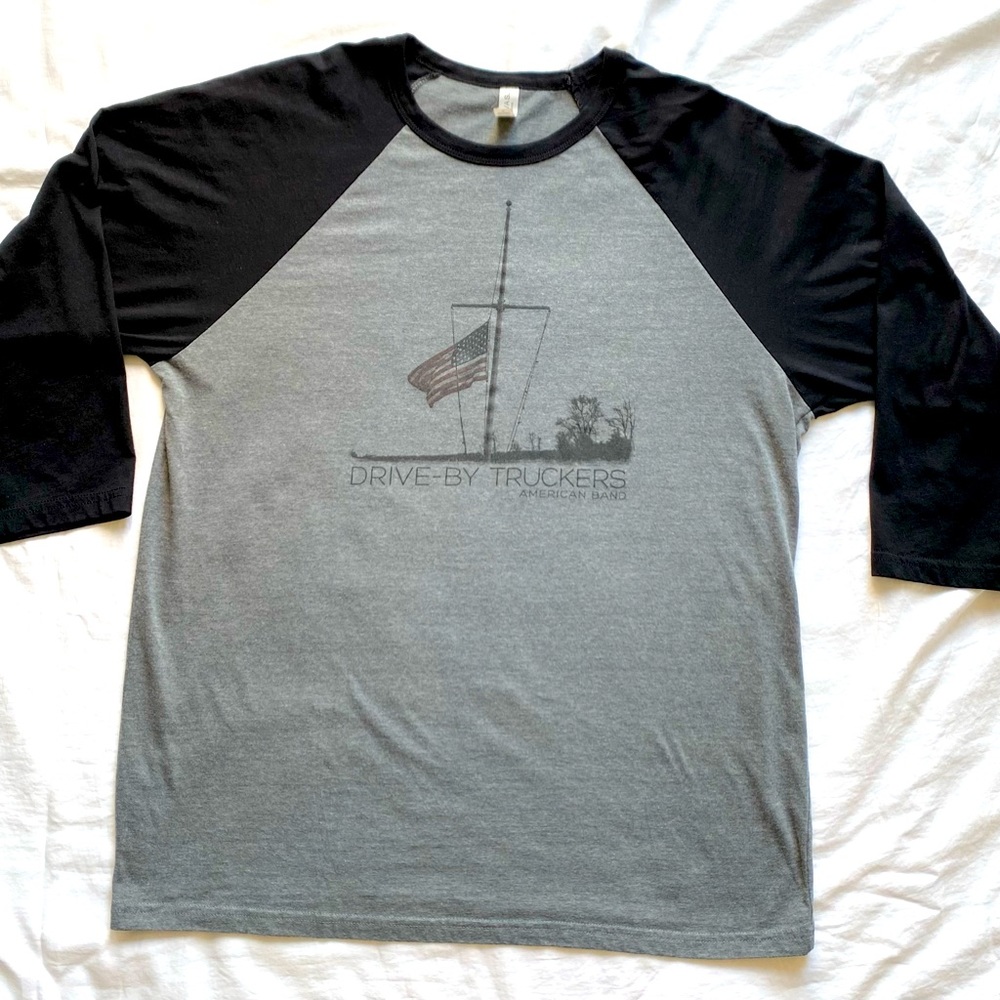 Drive-by Truckers American Band Raglan 3/4 sleeve t-shirt